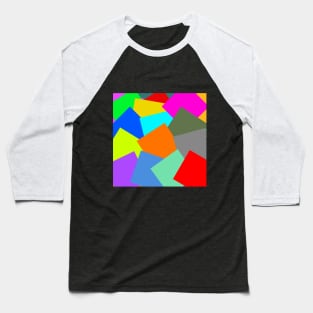 colorful square plates Baseball T-Shirt